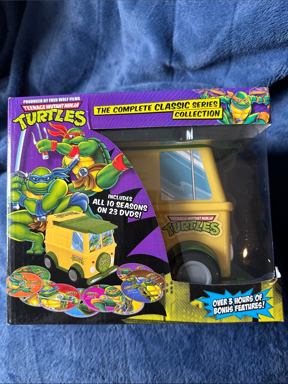 TMNT complete classic series collection 23 DVD Party Bus NEW NIB 2014